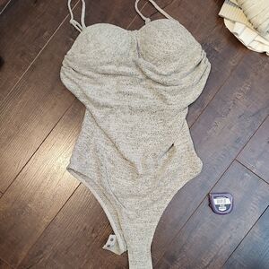 Stylish Cowl Neck Bodysuit